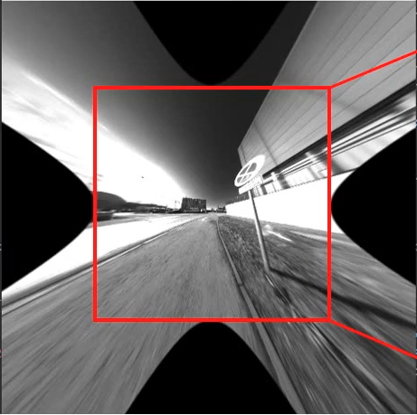 undistorted image