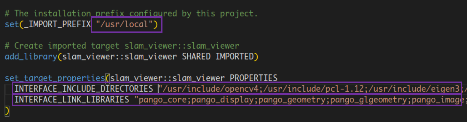 xxxTargets.cmake